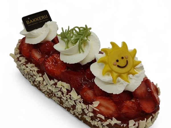 Aardbeiengebak