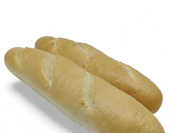 Halve afbakstokjes wit 2 stuks