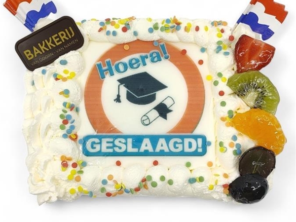Geslaagd Trakteertaartje